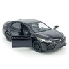 Camry XSE 2022 Model Car 1/36 Scale Diecast Toy Cars Metal Alloy Children’s Die-cast Vehicles, Pull Back Doors Open, Black Rim, Collection for Men, Kids Toys for Boys Gifts, Black