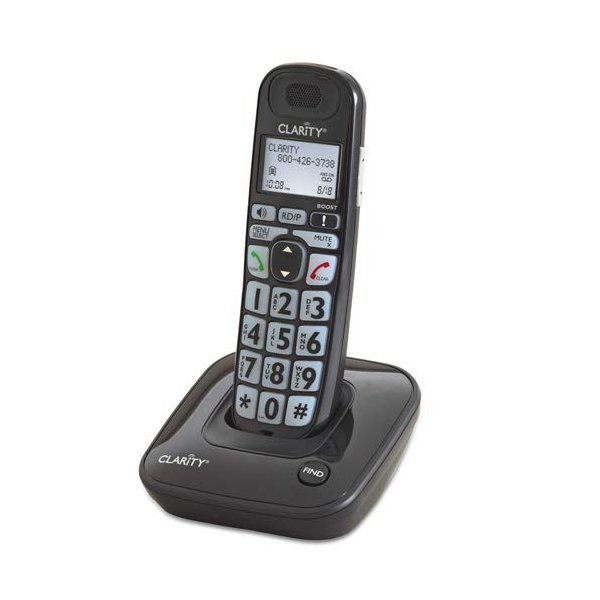 Clarity 53703.000 Dect 6.0 Big Button Amplified Cordless Phone with CID Display (D703)