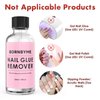 BORNBYME Nail Glue Remover Glue-off for Press on Nail Acrylic Fake Nails