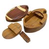 Football - Secret Handcrafted Wooden Puzzle Box