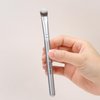 TEOYALL Under-Eye Concealer Brush, Small Flat Angled Synthetic Bristles Flawless Coverage Multitask Brush with Liquid Cream Powder