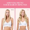 GOO GOO Clip in Hair Extensions Real Human Hair, 14inch 150g 9Pcs, 18A/613A Dark Blonde Highlighted Bleach Blonde, Remy Human Hair Extensions Clip ins for Women, Natural Human Hair