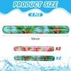 Karenhi 4 Pcs 50 Inch Jumbo Pool Noodle Hawaii Swimming Pool Floats Palm Leaves Tropical Inflatable Pool Noodles Giant Water Floating Noodles for Adult Water Game Pool Beach Hawaiian (Flamingo)