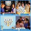 VioraWhite Hanukkah Party Games Hanukkah Party Decorations 26 x 25 Hanukkah Menorah Dart Board with 18 Sticky Balls Hanukkah Activities Chanukah Gifts Chanukah Party Favors Hanukkah Party Supplies