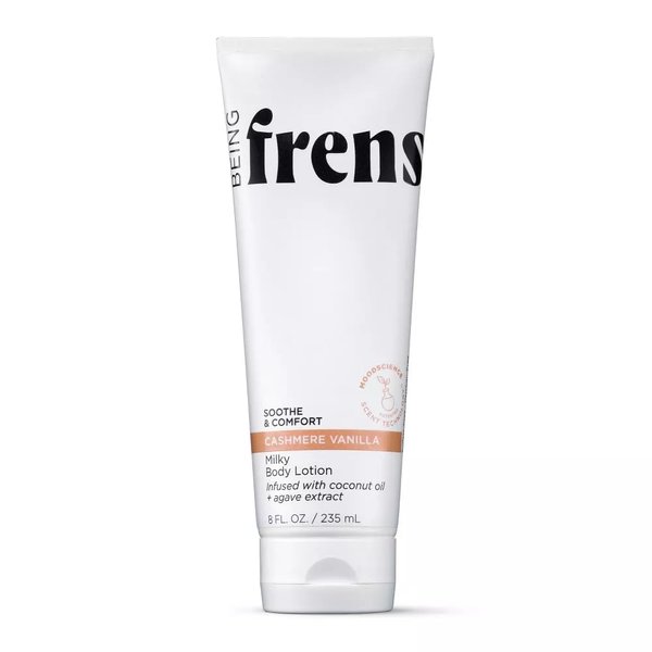 Generic Being Frenshe Milky Hydrating Lotion for Dry Skin with Coconut Oil Fresh Cashmere Vanilla - 8 fl oz