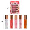Expressions 5pc Lip Oil Set - Bloom Your Lips Style Essentials Lip Oils, Lip Healing Lip Oil Collection with Precision Applicator Wand | Moisturizing for Everyday Lip Care and Lip Repair (FLORAL)