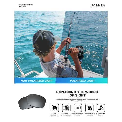 RIVBOS Polarized Sports Sunglasses Driving Sunglasses Shades for Men Women Tr90 Frame for Cycling Fishing Running RB831