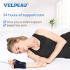 Velpeau Wrist Brace with Thumb Spica Splint for De Quervain's Tenosynovitis, Carpal Tunnel Pain, Stabilizer for Tendonitis, Arthritis, Sprains & Fracture Forearm Support Cast (Short, Right Hand-L)