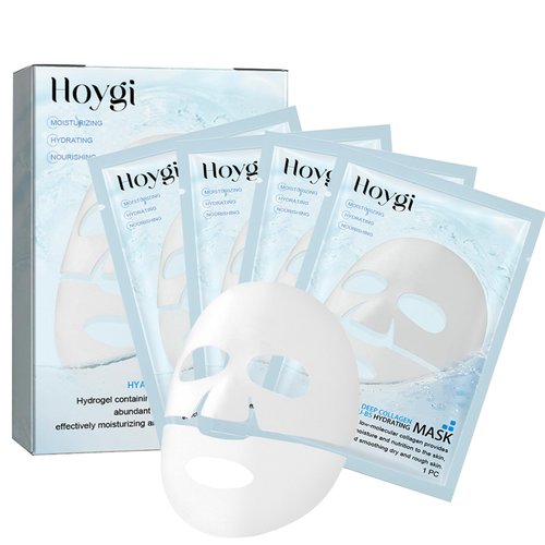 Xoyssfy Collagen Face Mask Deep Collagen Anti Wrinkle Lifting Mask Collagen Face Mask Overnight, Collagen Real Deep Mask for Lifting, Firming, Moisturizing 30g x 4ea