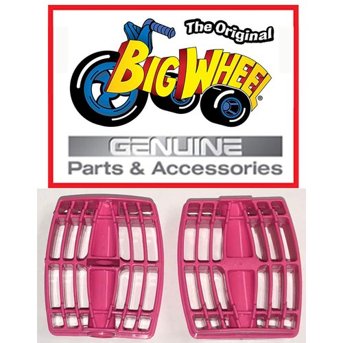 ONE Pair of Pink Pedals for The Original 16" Big Wheel, Original Replacement Parts
