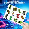 Game Temporary Tattoos Themed Birthday Party Decorations Supplies Favors Decor Cute Tattoo Stickers 8 Sheets 96 PCS Gifts for Kids Boys Girls Games Classroom Rewards Prizes Carnival Christmas