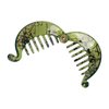6pcs 2.5" Banana Hair Clips Hair Combs Round Pins Clip Ponytail Holder Hair Accessories Fish Grips for Women Girls