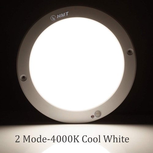 S NMT Motion Sensor Led Ceiling Light 1200 Lumen,100 Watt Equivalent for Stairs,Basements,Porches,Closets,Hallways,Indoor/Outdoor,Daylight White 4000K