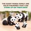 Terra by Battat – 4 Pcs Giant Panda Family – Realistic Plastic Animal Figures – Zoo Animal Toys for Kids and Toddlers Age 3+