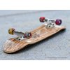 Teak Tuning Apex 61D Urethane Fingerboard Wheels - New Street Shape, 7.7mm Diameter - Ultra Spin Bearings - Made in The USA - Tie Dye Swirl Colorway