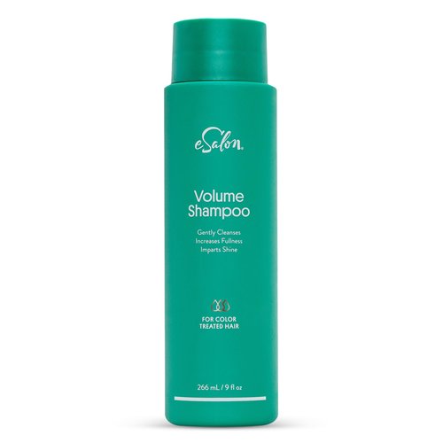eSalon Hair Shampoo for Color-Treated Hair, Volume Color Care Shampoo (9 fl oz) - Sulfate-Free (SLS and SLES) Hair Color Shampoo to Prevent Color Fade - Adds Volume, Shine, & Smoothness