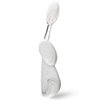 RADIUS Big Brush BPA Free & ADA Accepted Toothbrush Designed to Improve Gum Health & Reduce Gum Issues - Right Hand - Marble - Pack of 1