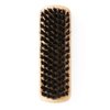 GranNaturals Boar Bristle Slick Back Hair Brush - Palm Size - Soft Medium Smoothing Hairbrush to Style, Polish, & Lay Hair Down Flat to Create a Sleek Frizz Free Hairstyle for Women and Men