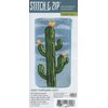 Stitch & Zip Eyeglass Case Needlepoint Kit- Flowering Cacti