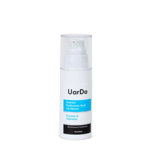 Uardo Quench Hyaluronic Acid Lip Serum 1 Fl Oz / 30 ml - usn108 | Moisturizes Lips | For Dry/Chapped Lips | Hydrating | Adds Plump | For Women and Men