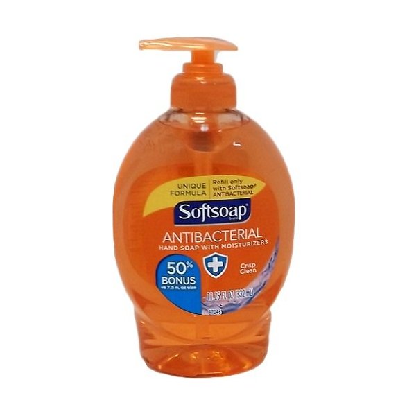 Softsoap Crisp Clean Antibacterial Liquid Hand Soap with Moisturizer 11.25oz
