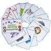 Richardy Weather & Seasons Flashcards Educational Learning Toys Toddlers Kids Learning Pocket Cards Kindergarten Supplies