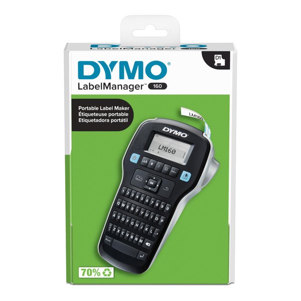 DYMO Label Manager 160 Hand-Held Label Maker, 160 Count (1790415)