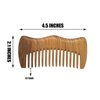 Moreinday Wooden Comb Wide Tooth Hair Comb Detangler Sandalwood Comb for Men Women