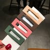 Xinjincang 6Pcs Yellow Fashion Styling Hair Clips for Women and Girls Woman Matte Candy Color Square Buckle Bangs Hairpin Hair Clip Barrette Hair Clips
