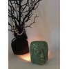 Set of 2 Nice Essential Oil Burner Diffuser Aroma Aromatherapy Air Freshener Buddha Shakyamuni Ceramic for Yoga SPA Meditation