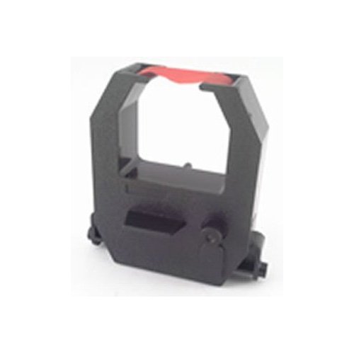 2 x Amano Pix-55 Pix-200 Tcx-45 Time Clock Ribbon Compatible - Red Ink