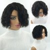 Pixie Kinky Curly Human Hair Wig Short Pixie Cut Curly Wigs For Black Women Natural Black Wigs Human Hair Short Glueless Wig Brazilian Full Machine Made Wig Side Part None Lace Wigs Ready To Wear