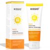 KISSIO Sunscreen For Face,with Zinc Oxide and Titanium Dioxide,Broad Spectrum Sunscreen,SPF 50,Hydrating Mineral Sunscreen,Non-greasy,Suitable For Sensitive Skin,2.5 FL OZ