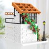City Cafe Building Toy Set, Modular Coffee Shop Building Blocks Halloween Xmas Gift for Adult, Boy and Girls 14+, 1347pcs Mini Brick with LED (Not Compatible with Lego)