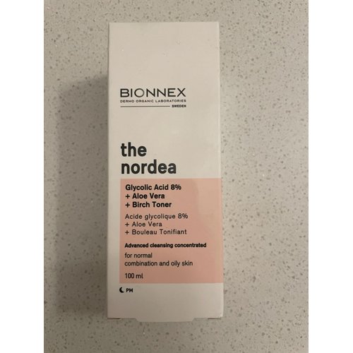 BIONNEX 8% Glycolic Acid Toner with Aloe Vera & Birch | Exfoliating Toner| Rejuvenate, Brighten & Tighten Your Skin | Ideal for Normal Skin (8% Glycolic Acid Toner)