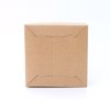 AwePackage 12 Count of Pinstripe Kraft Gift Box - 4x4x2