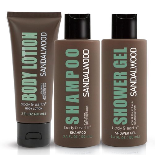 Birthday Gifts for Men BODY &amp; EARTH Gift Sets for Men 3PC Mens Gift Set Gift Baskets for Men Incl...