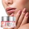 Lip Scrubs Exfoliator & Moisturizer, Lip Repair for Lush Soft Lips, Lip Moisturizer for Chapped Dry and Flaky Lips Treatment (Peach)
