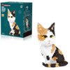 GaoDeBuChou Calico Cat Micro Building Block Set,Animals Toys Gifts for Boys Girls Age 10 11 12 13 14+ Teens Adults,Not Compatible with Major Brands(1300PCS)