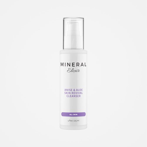 Mineral Elixir Anise & Aloe Skin Revival Facial Cleanser 4 Fl, Oz