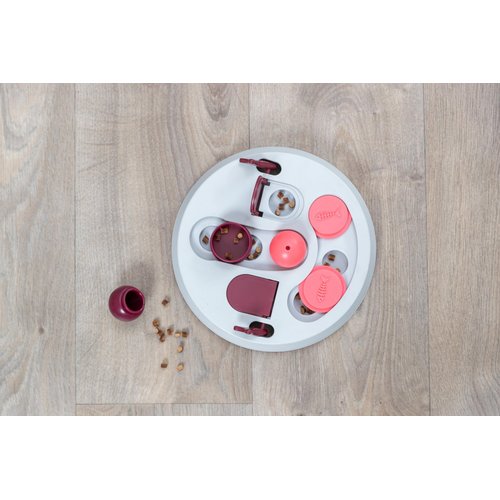 TRIXIE Cat Activity Hide N' Slide Strategy Game, Cat Treat Dispenser, Interactive Play