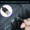 BESULEN Car Interior LED Lights, Automotive Ambient Neon Light Kit with USB Port, Car Accessories, Gifts for Men and Women, 4 in 1 Decoration Lights for Car, Garden, Home, Party（Blue）