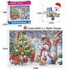 100 Piece Christmas Puzzles for Kids Ages 4-6 4-8 8-10 Christmas Puzzle - Christmas Dogs and Snowman Puzzles for Kids Ages 6-8 Children Educational Puzzles Gifts Christmas Stocking Stuffers