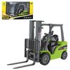 Gemini&Genius Forklift Truck Toys Engineering Vehicle 1/50 Scale Diecast Fork Truck Construction Alloy Warehouse Vehicle Models Toys for Kids (Green)