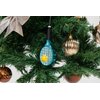 2 Count Glass Tennis Racket Racquet with Ball Christmas Ornaments for Christmas Tree