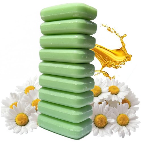 9 Big Laundry Bar Soap - Natural Ingredients with Chamomile Pure Oil Scent