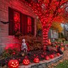 JMEXSUSS 250 LED Red Halloween String Lights with 8 Modes, 91.5ft Expandable Halloween Lights Outdoor Waterproof, Red Christmas Lights Indoor for Tree Patio Bedroom Party Holiday Decorations