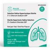 Base Labs 3% Hypertonic Saline Solution for Nebulizer Machine | Saline Solution for Kids & Adults for Inhalation Treatment & Nasal Hygiene Devices | Clears Lungs & Congestion l 25 Vials 5ml Unit Dose