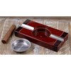 Prestige Import Group - Two Tone Glossy Cigar Ashtray - Cherry