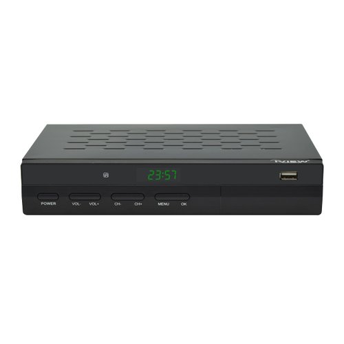 IVIEW-3500STBA III, ATSC Digital Converter Box with Recording and Media Player, Analog to Digital, QAM Tuner, Channel 3/4, HDMI, A/V, USB, Learning Remote Control (New Firmware)
